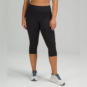 lululemon Fast & Free Reflective High Rise Crop Leggings